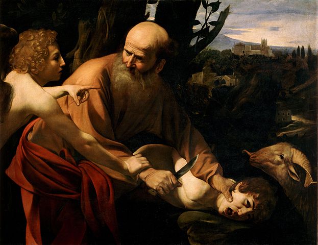 Le Sacrifice d'Isaac, par Le Caravage (1603)
